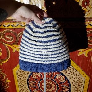 Stripped Knit Beanie